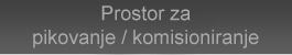 Prostor za pikovanje / komisioniranje